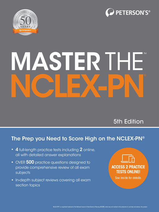 Title details for Master the NCLEX-PN by Peterson's - Available